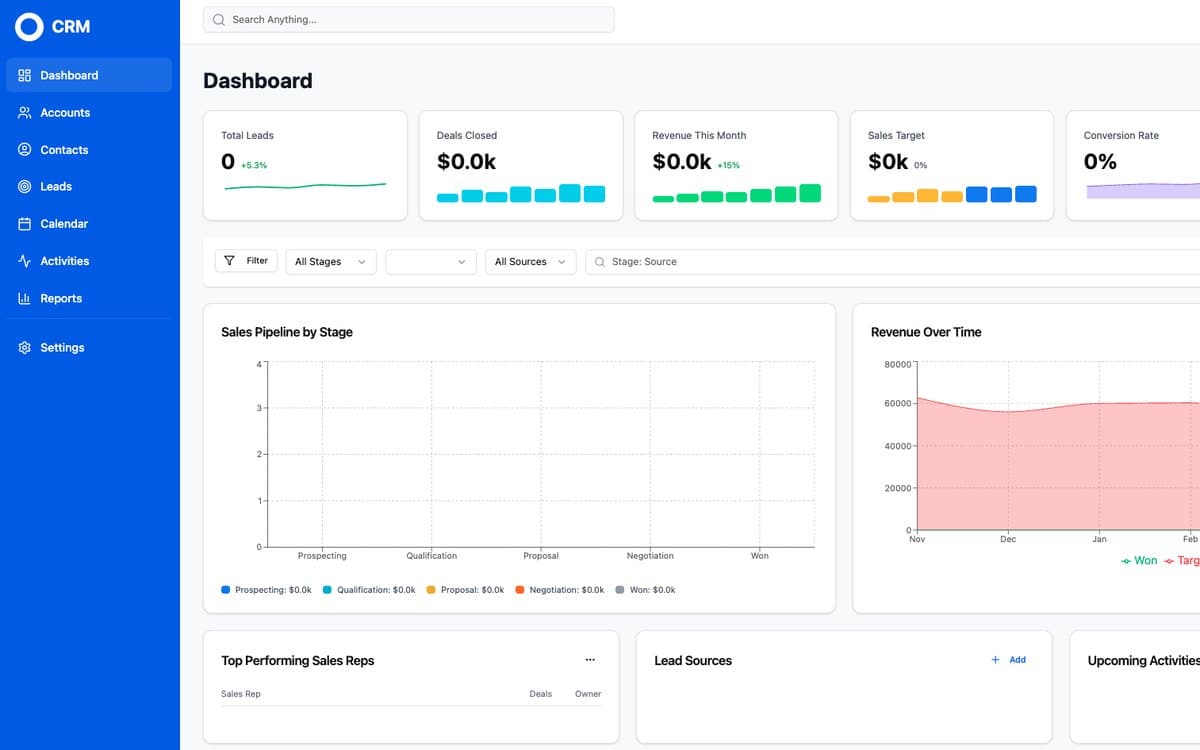 Screenshot of Neo CRM